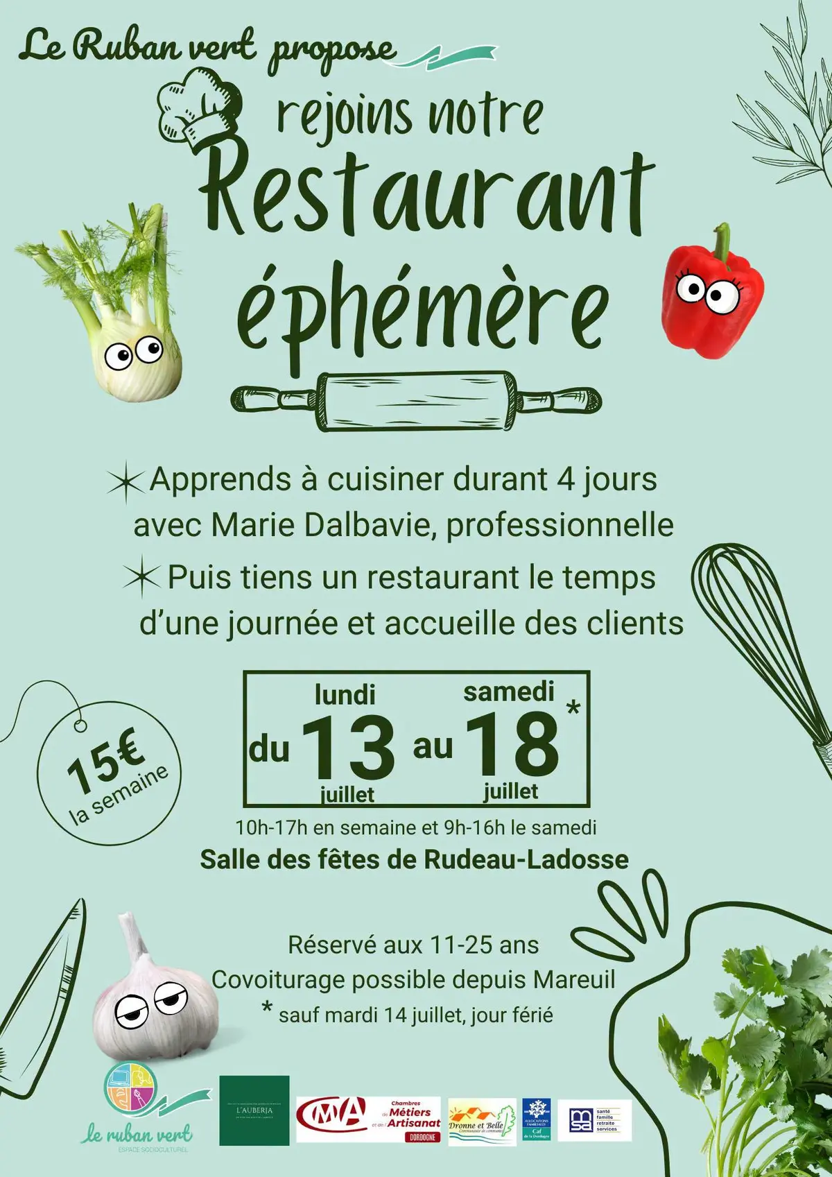 Restaurant éphémère