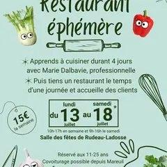 Restaurant éphémère
