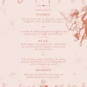 Restaurant Le Prieuré : Repas de la Saint Valentin