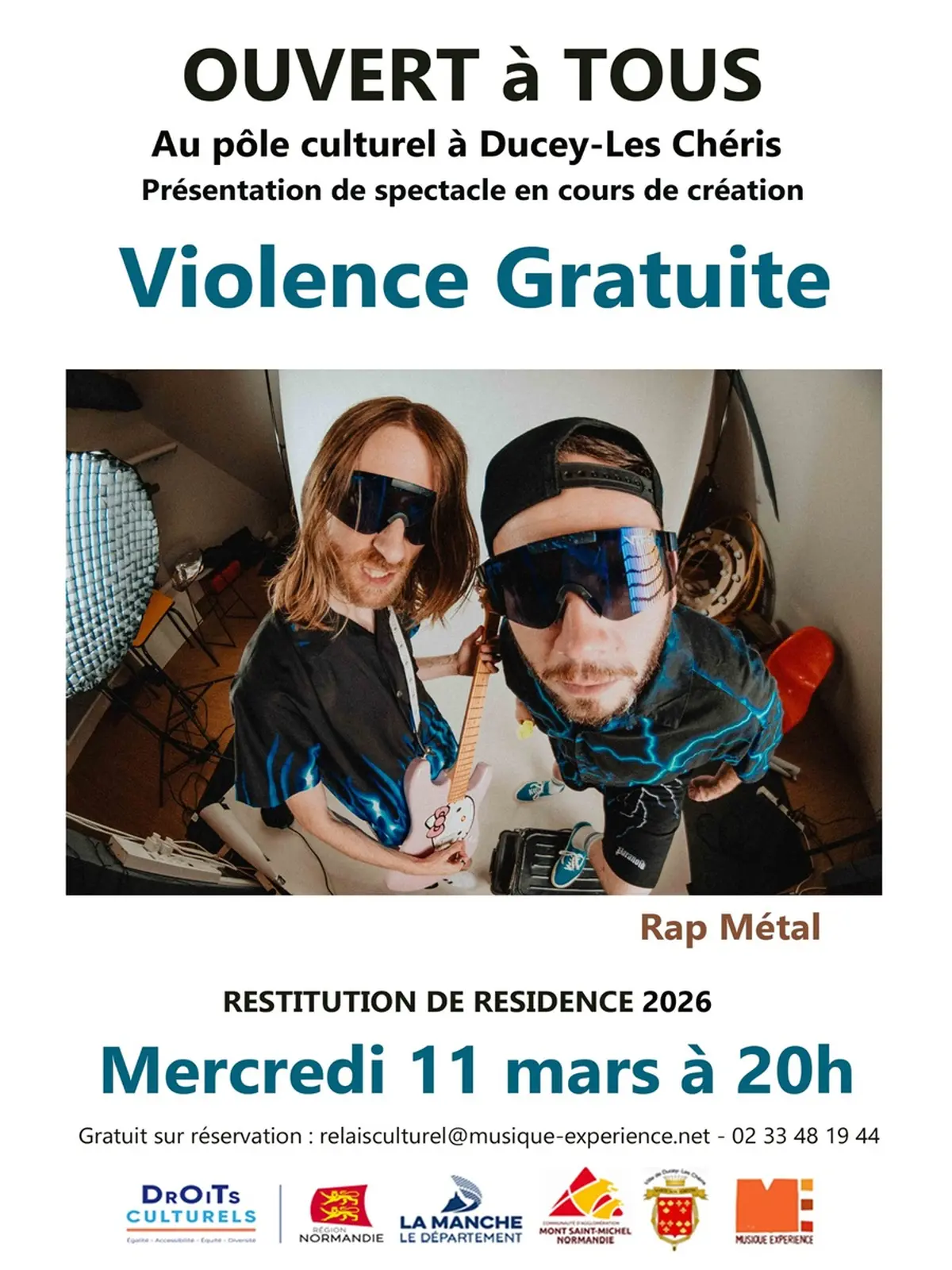 Restitution de spectacle en cours de création : Violence gratuite