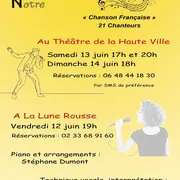 Restitutions de chansons françaises