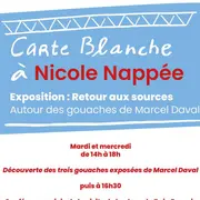 Retour aux sources, autour des gouaches de Marcel Daval