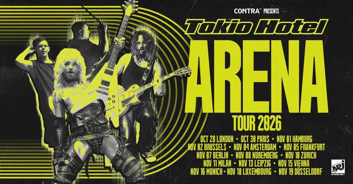 Le retour de Tokio Hotel, Arena Tour 2026
