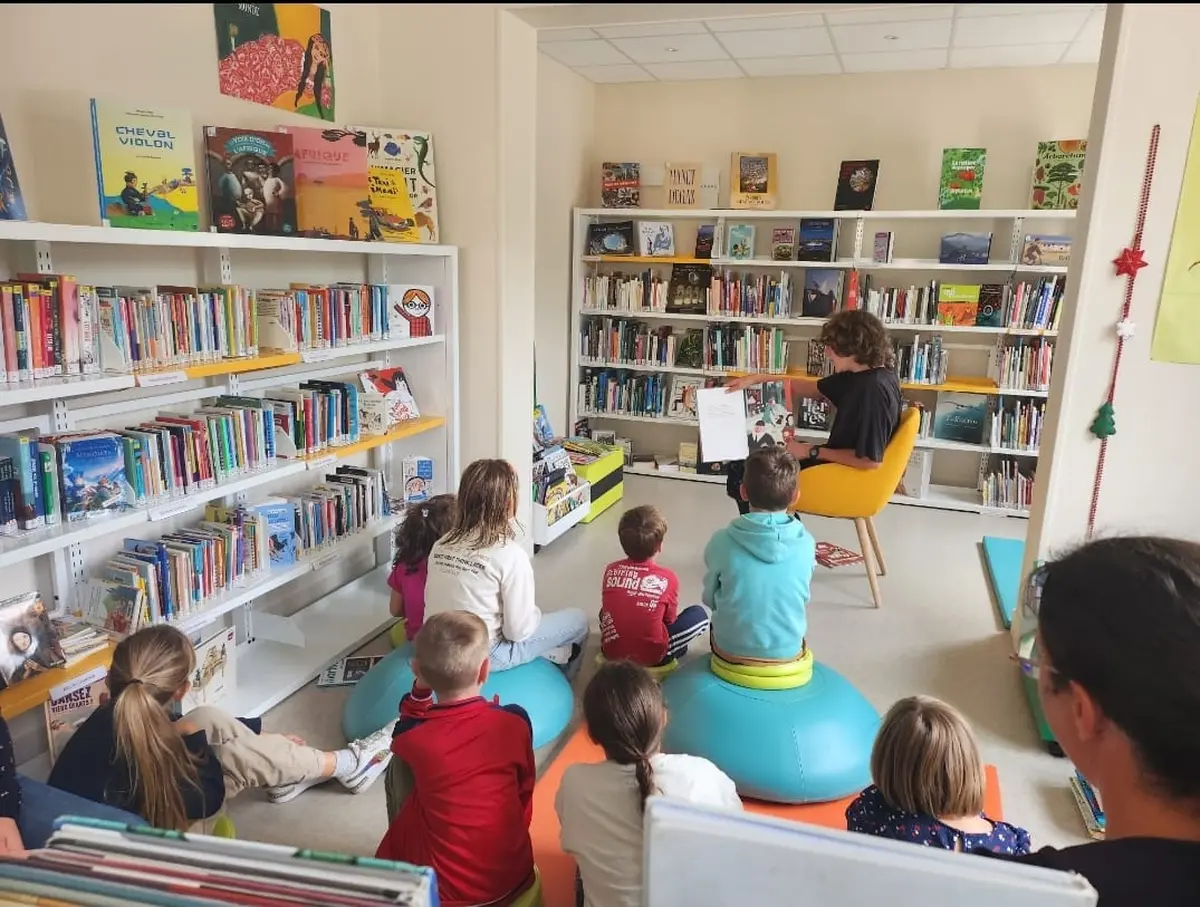 Retour du printemps à la bibliothèque Anne Goscinny