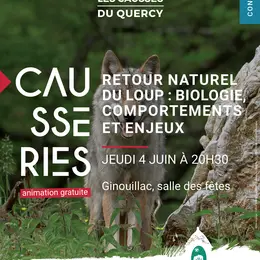 Retour naturel du loup Biologie, comportements et enjeux conférence de Cyril Prévent