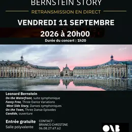 Retransmission concert : Bernstein story