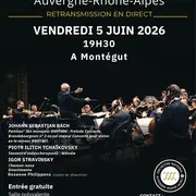 Retransmission concert : Orchestre National Auvergne Rhône Alpes