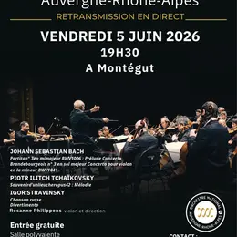Retransmission concert : Orchestre National Auvergne Rhône Alpes