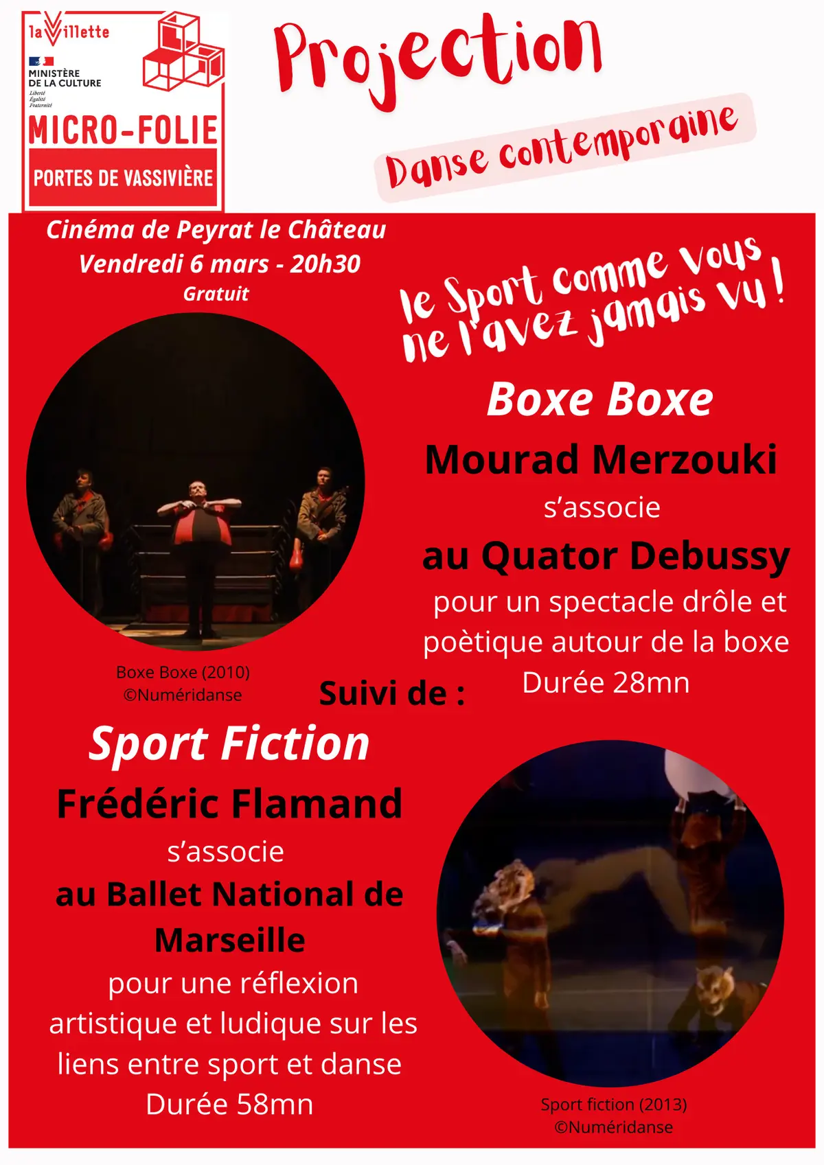 Retransmission : danse contemporaine