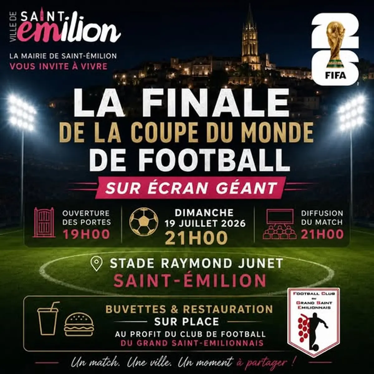 Retransmission de la finale de la coupe du monde