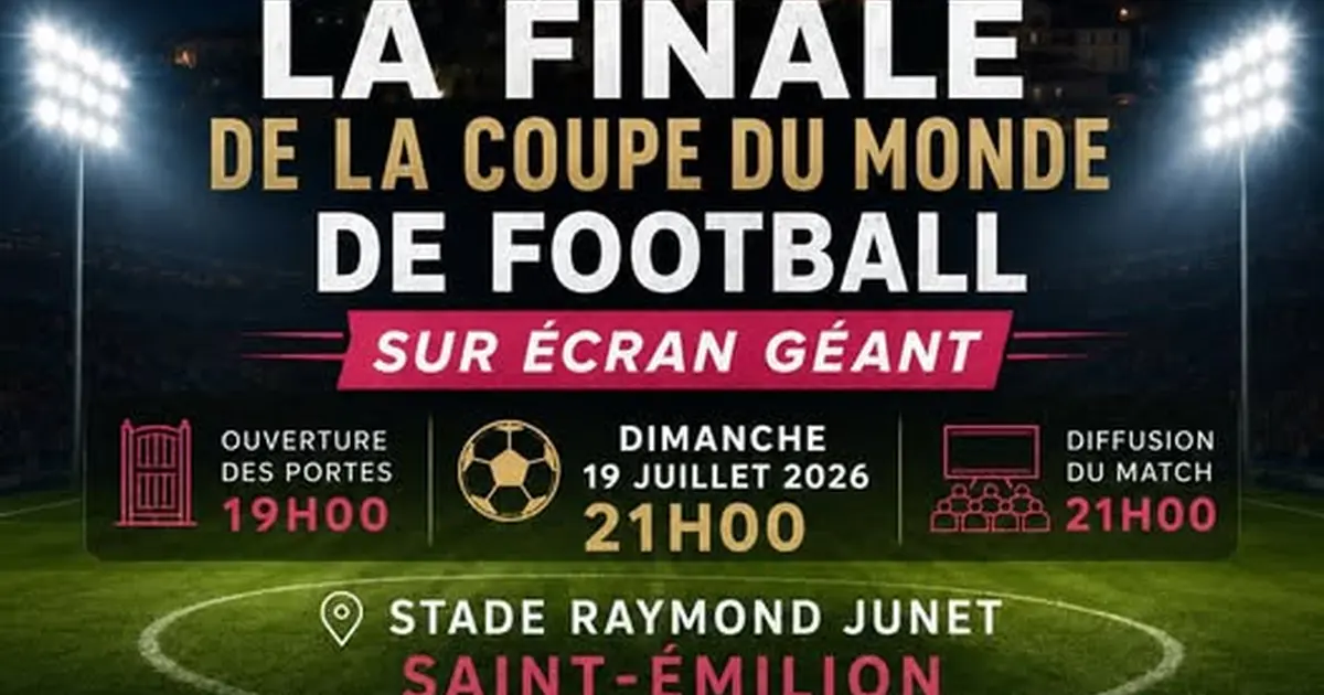 Retransmission de la finale de la coupe du monde