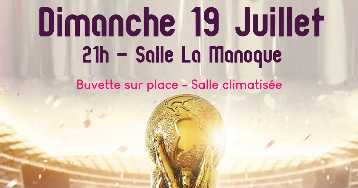 Retransmission de la finale de la Coupe du Monde