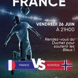 Retransmission du match France / Norvège
