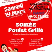 Retransmission du match sur grand écran