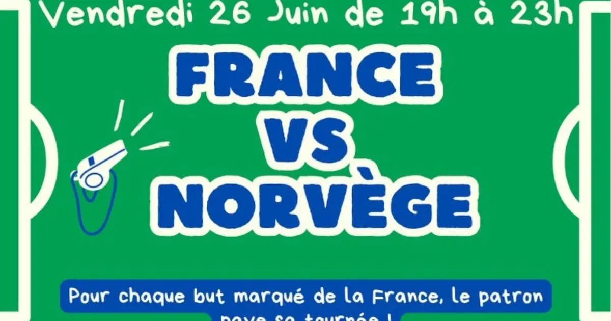 Retransmission Match de foot : France vs Norvège