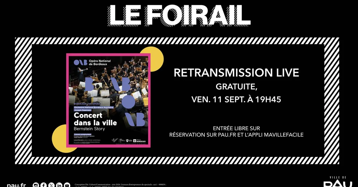 Retransmission Opéra National de Bordeaux