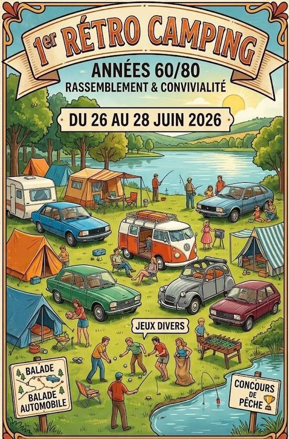 Rétro camping