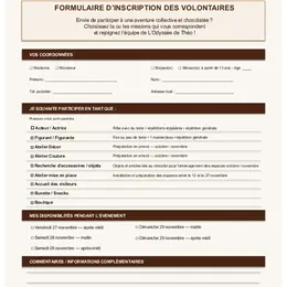 Réunion d'information - appel à volontaires