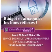 Réunion d'information : Budget et arnaques, les bons réflexes
