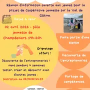 Réunion d'information pour 16 - 25 ans