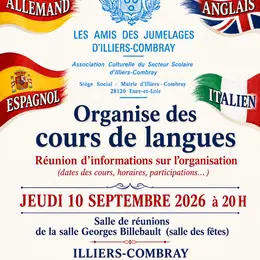 Réunion d'information sur les cours de langues étrangères
