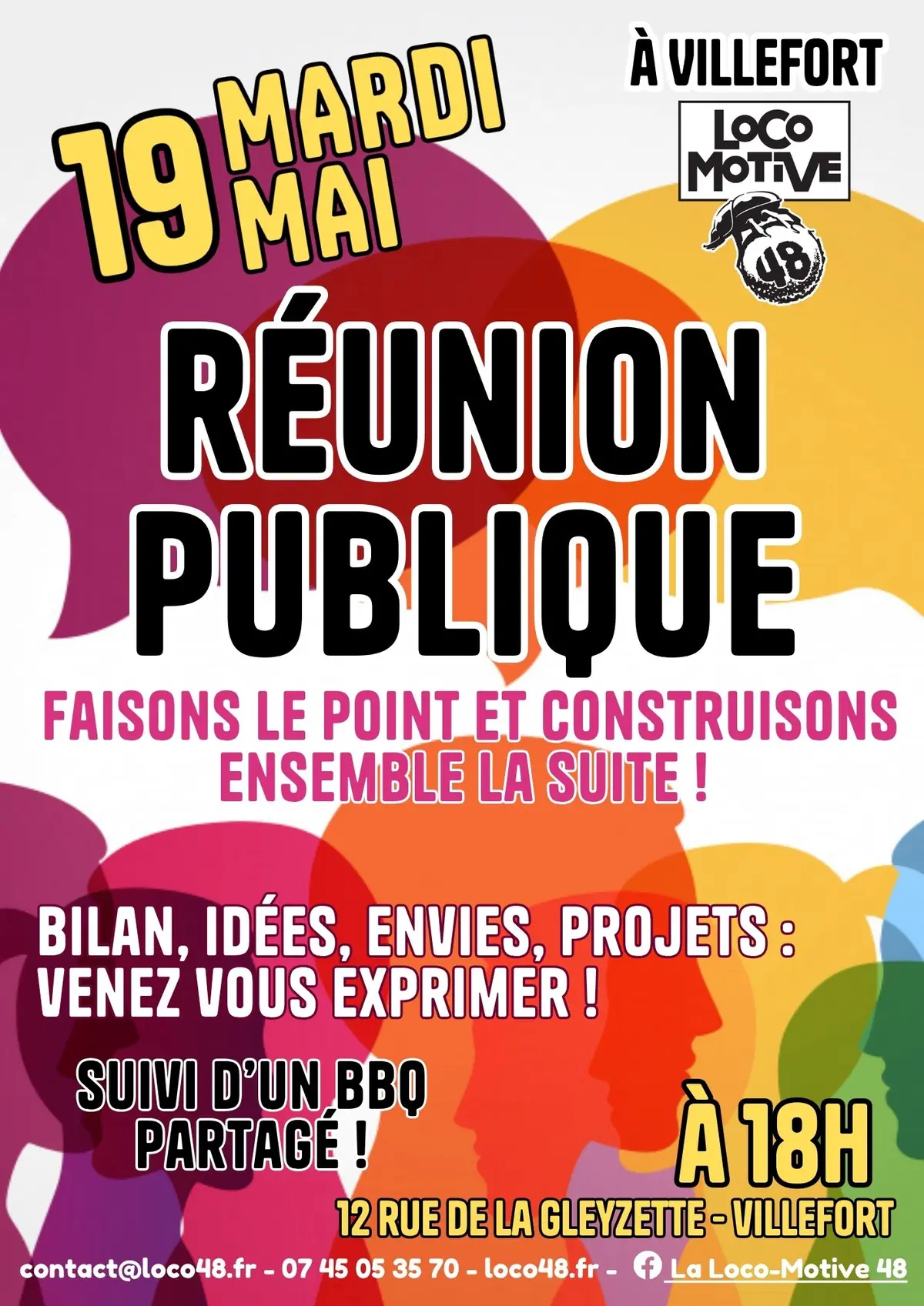 Réunion Publique - Loco Motive 48