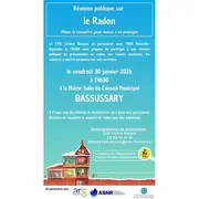 Réunion publique sur le radon
