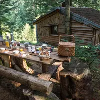 La Clairière aux cabanes &copy; Michel Laurent - Bol d'Air