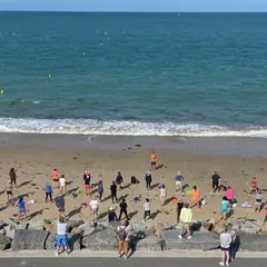 Reveil musculaire sur la plage