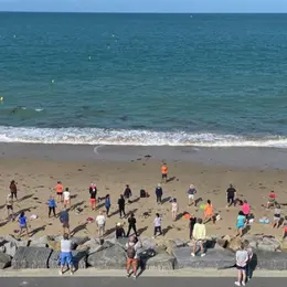 Reveil musculaire sur la plage