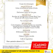 Réveillon 2025-2026 Au Casino Circus De Balaruc-Les-Bains