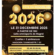 Réveillon convivial à Magné