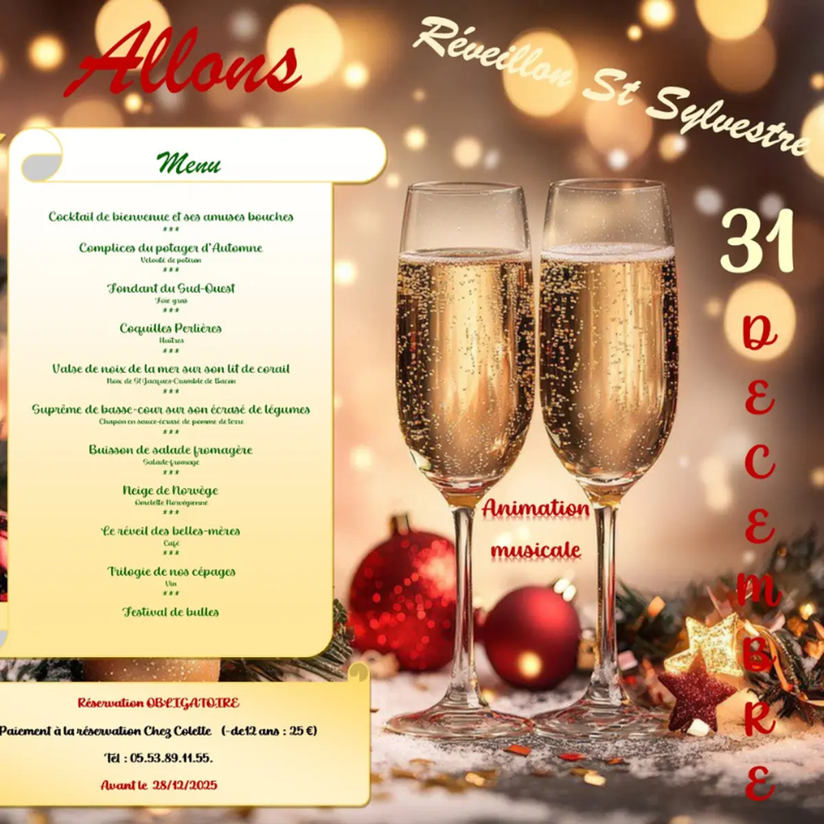 Réveillon de la Saint Sylvestre