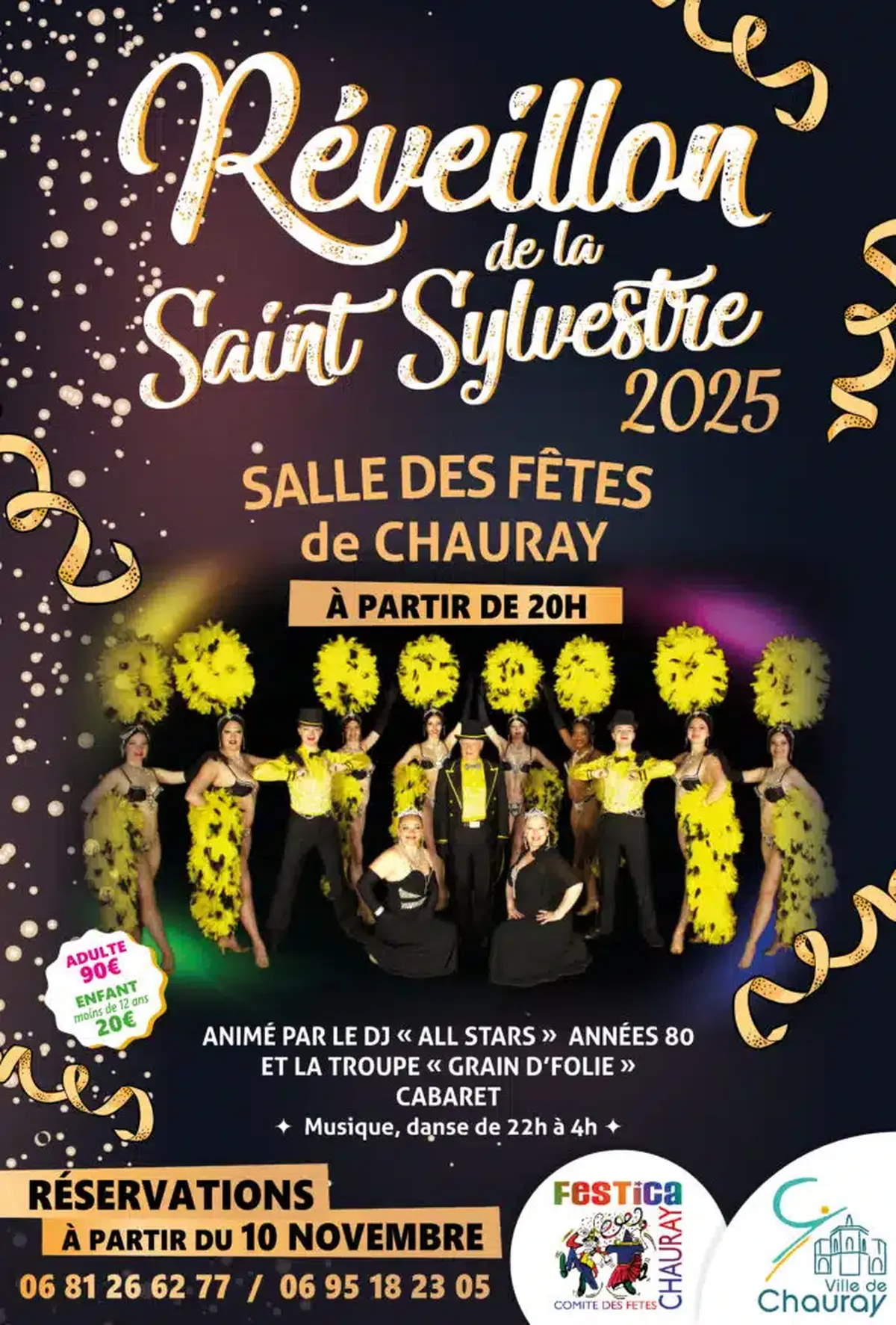 Réveillon de la Saint Sylvestre à Chauray