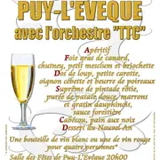 Réveillon de la Saint Sylvestre à Puy-l'Evêque