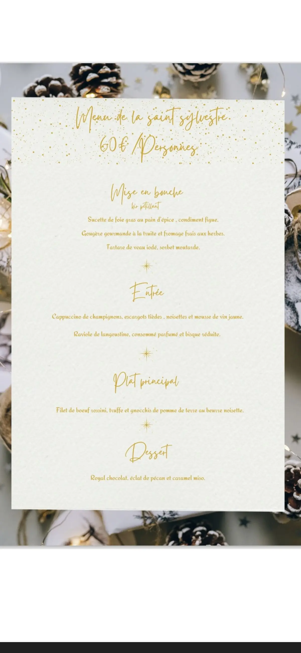 Réveillon de la Saint Sylvestre au VALLARIA