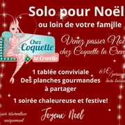 Réveillon de Noël chez Coquette La Crevette