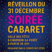 Réveillon du 31 décembre - Soirée cabaret