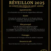 Réveillon du jour de l'an années 80
