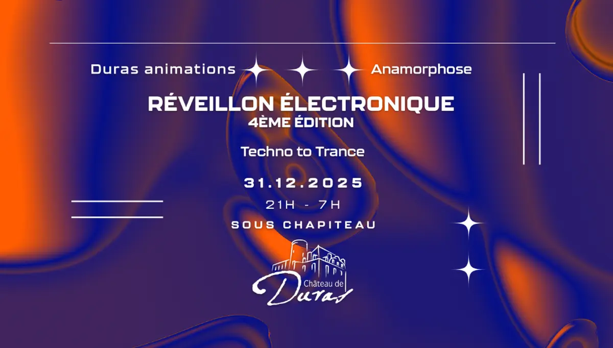 Réveillon électro dans le parc du château de Duras