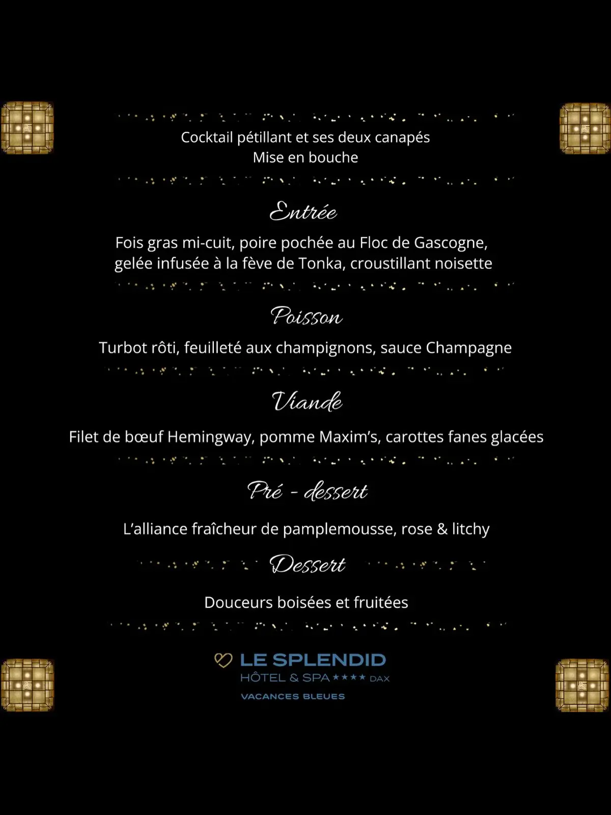 Réveillon Saint Sylvestre