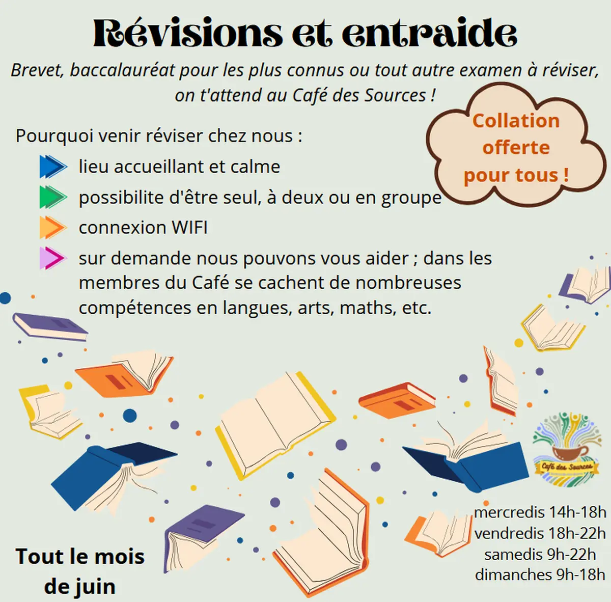 Révisions, entraide