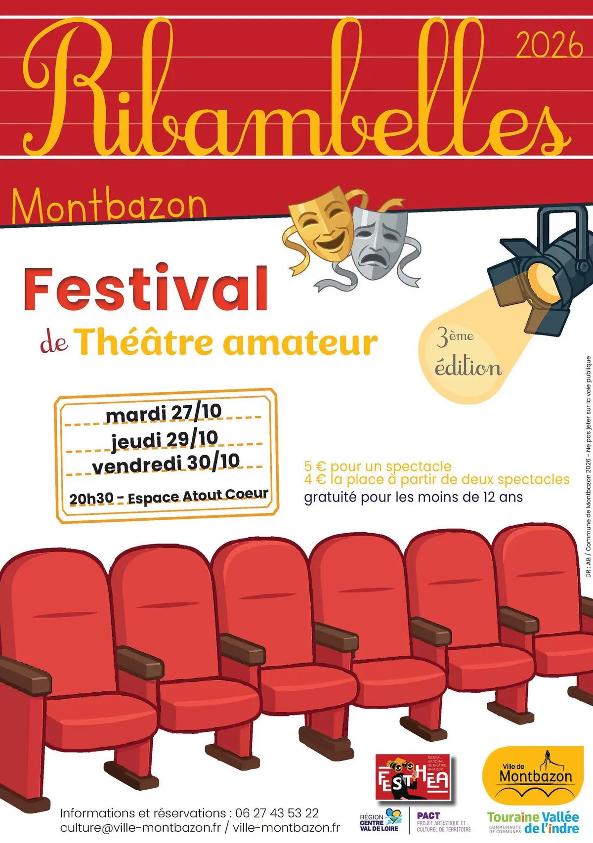RIBAMBELLES Festival de théâtre