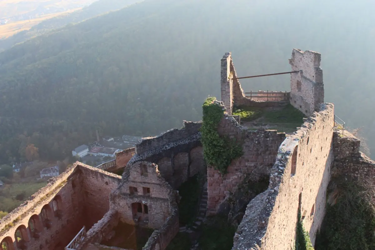 Les ruines de Saint-Ulrich