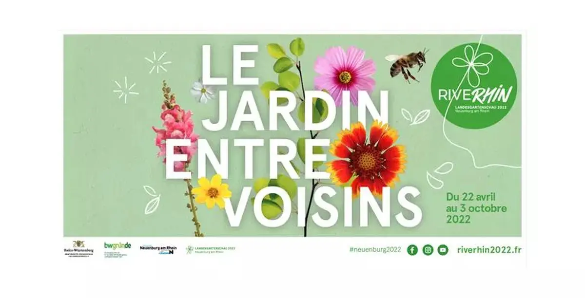 Rive Rhin  - Le Jardin entre Voisins