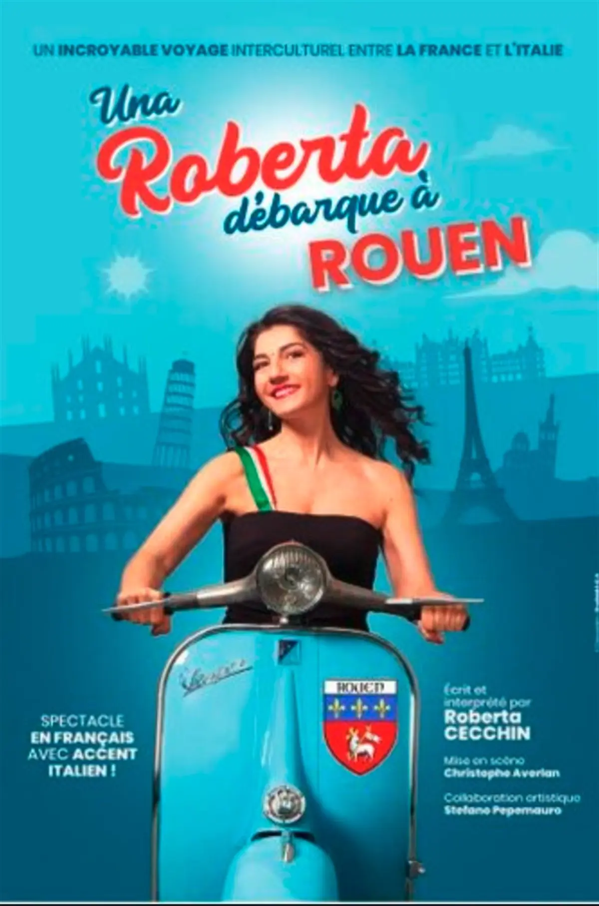 Roberta Cecchin dans Una Roberta débarque à Rouen