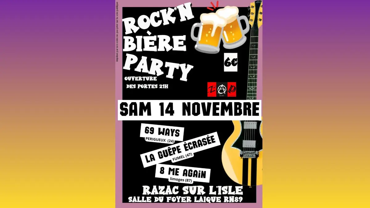 Rock'n Bière Party