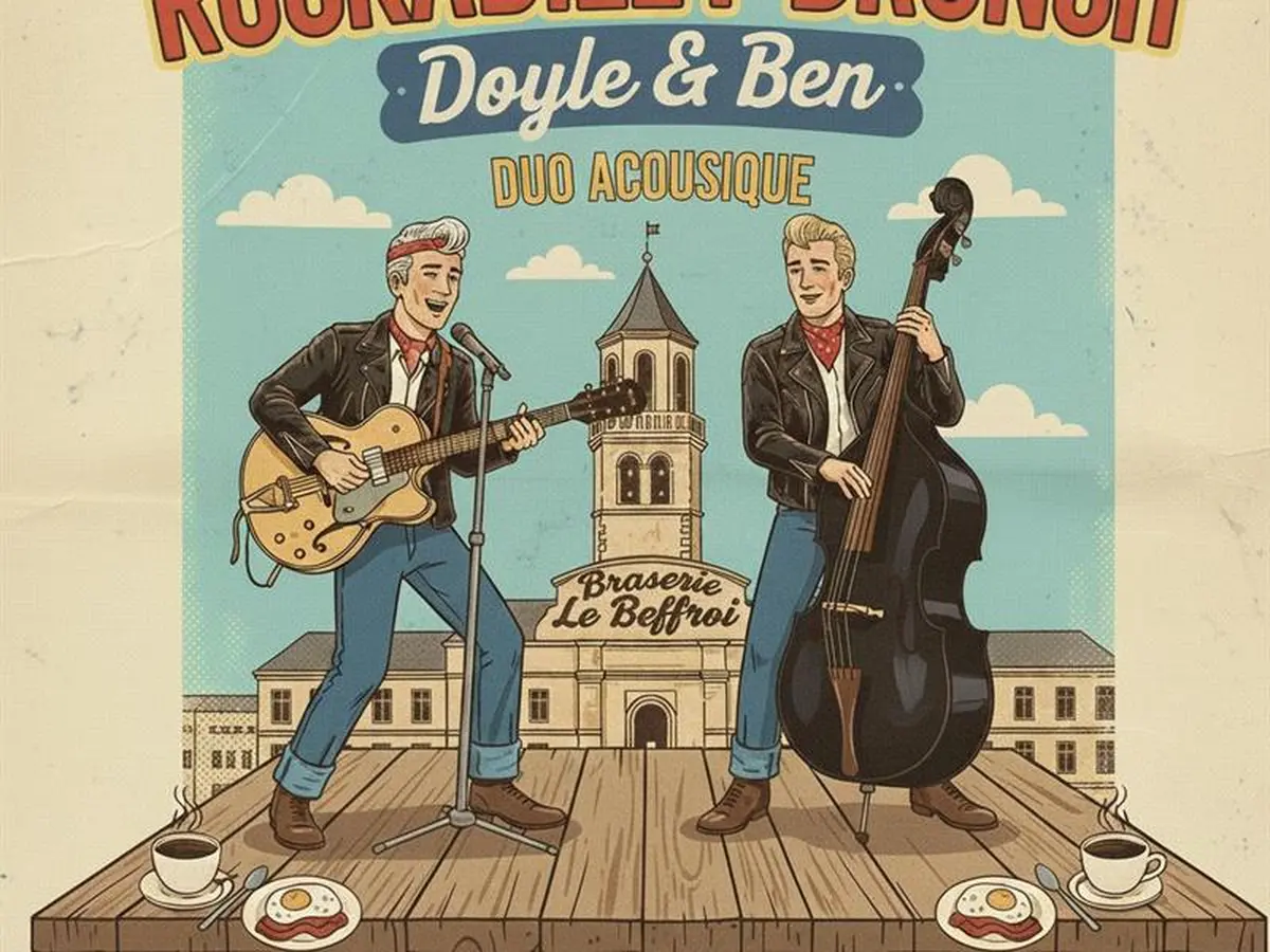 Rockabilly Brunch - Doyle & Ben - Duo acoustique