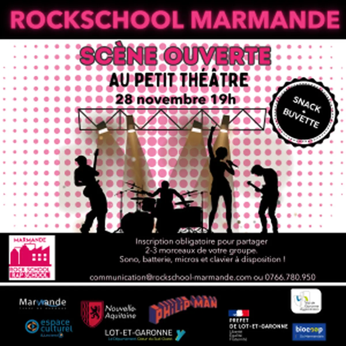 Rockschool - Scène ouverte
