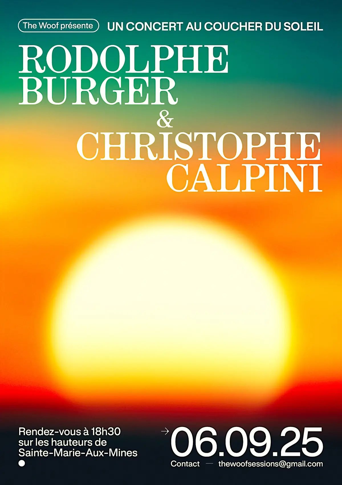 Un concert inédit, au coucher du soleil